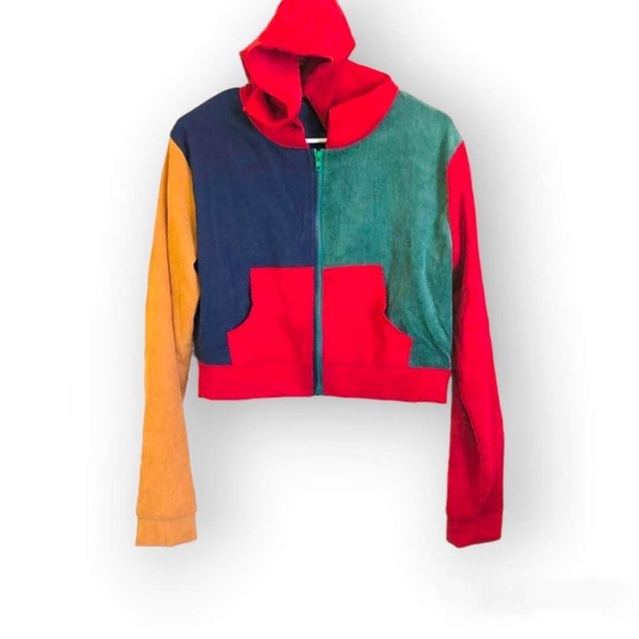 Cropped multicolour  women’s jacket 🥰 - Picture 1 of 2